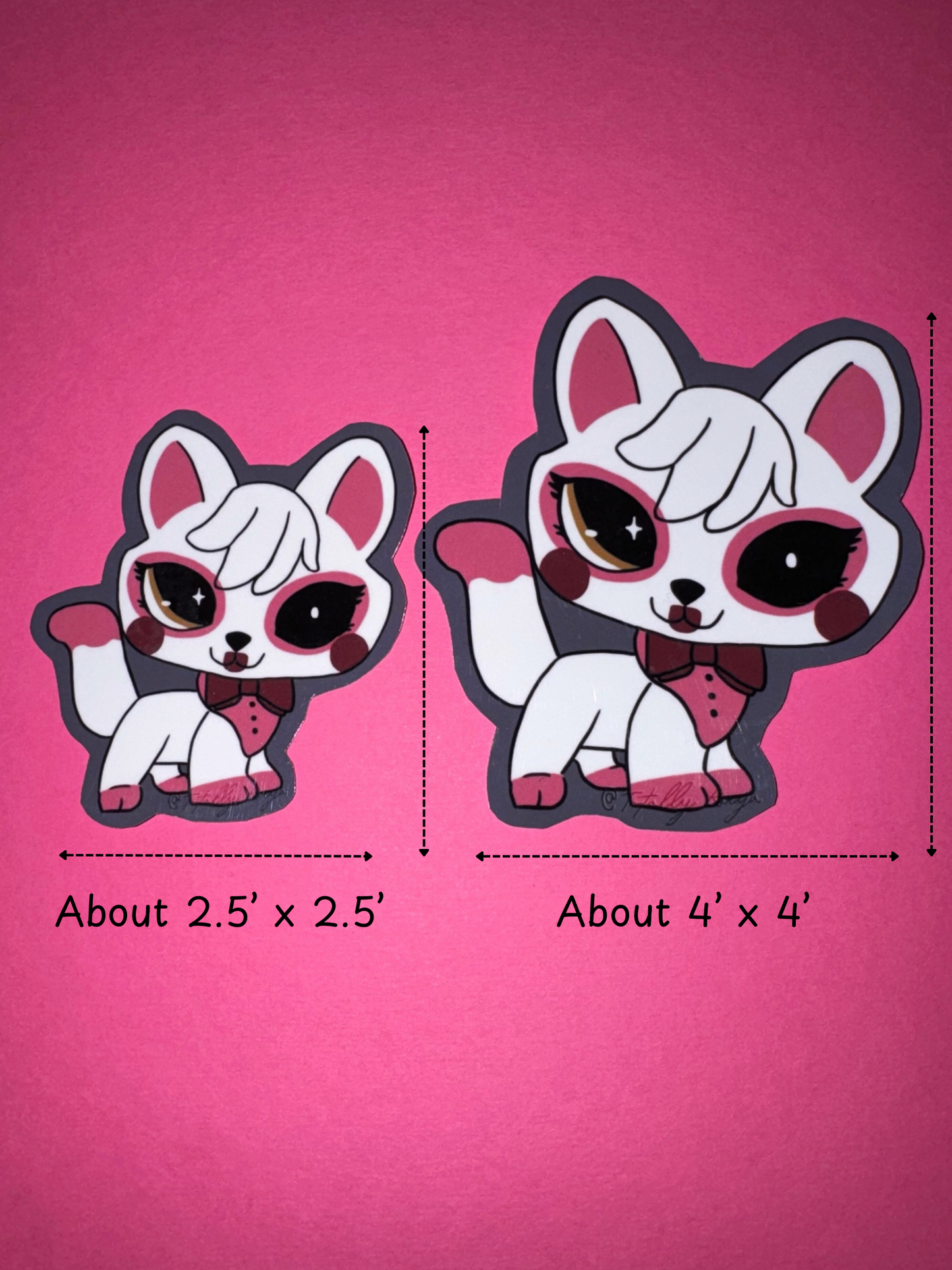 Lolbit Five Nights At Freddys LPS Custom Sticker