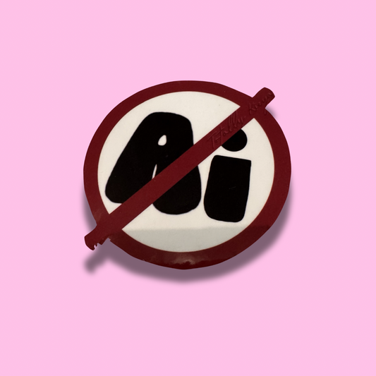 Against AI Sticker