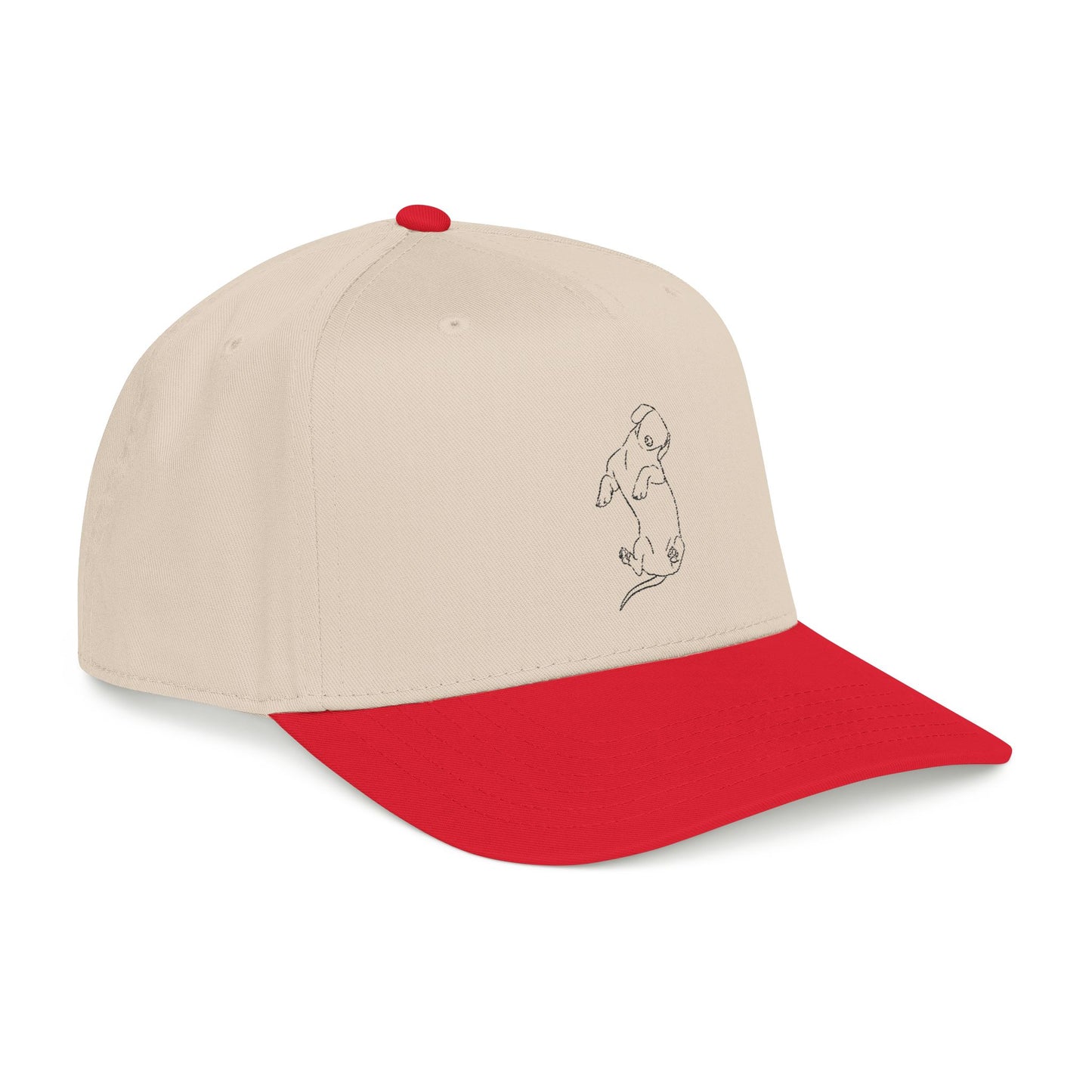 Dachshund Embroider Mid Profile Baseball Cap | Design 2