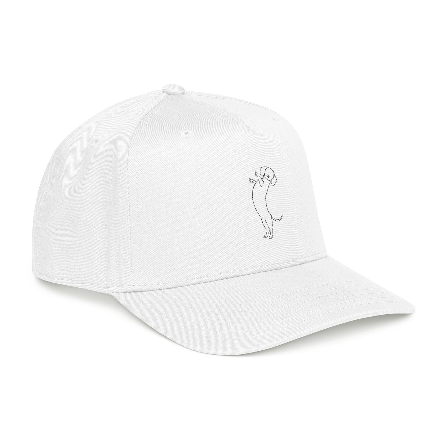 Dachshund Embroider Mid Profile Baseball Cap | Design 1