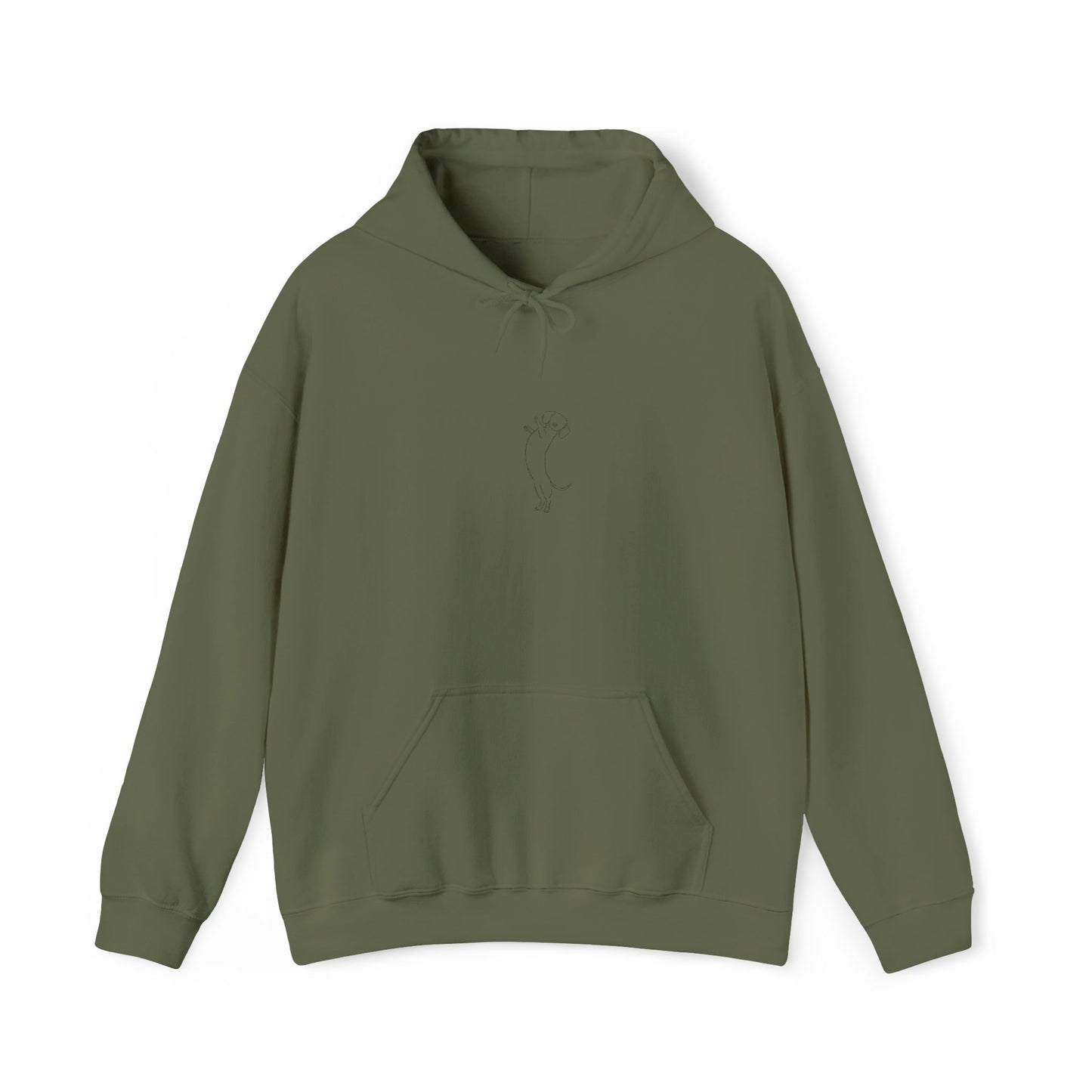 Dachshund Embroider Hoodie | Design 1