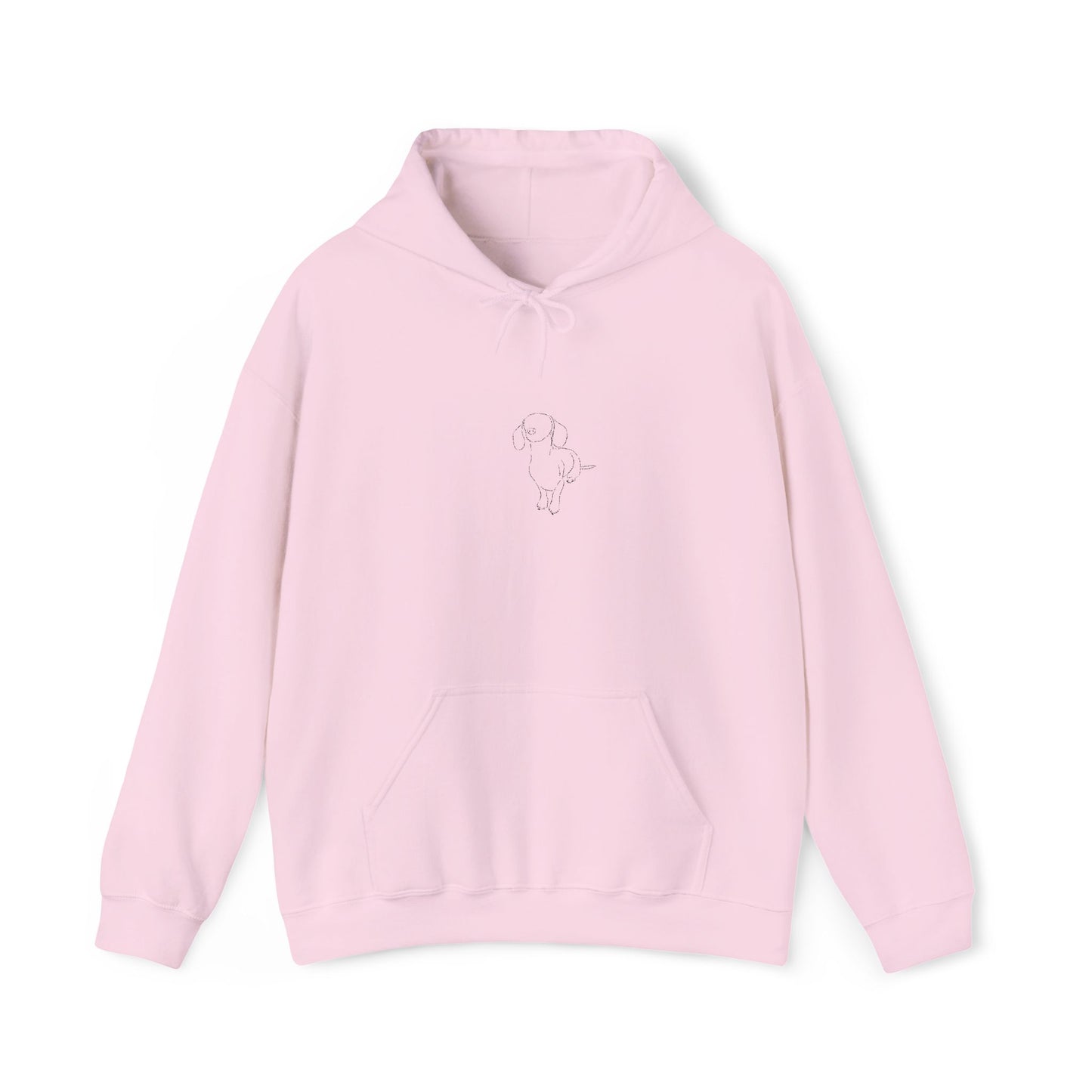 Dachshund Embroider Hoodie | Design 3