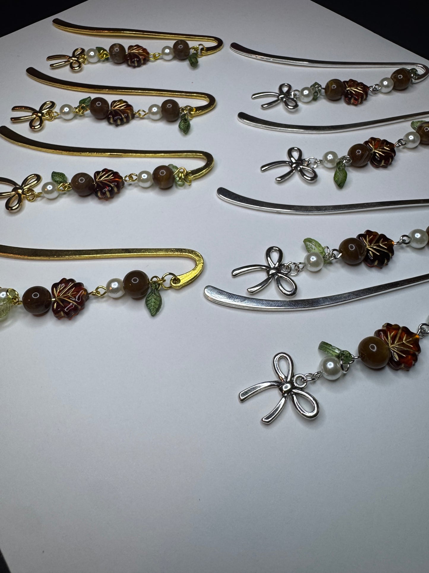 Fall Metal Bookmark ༄˖°.🍂.ೃ࿔*:･