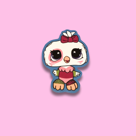 Glamrock Chica Five Nights At Freddys LPS Custom Sticker