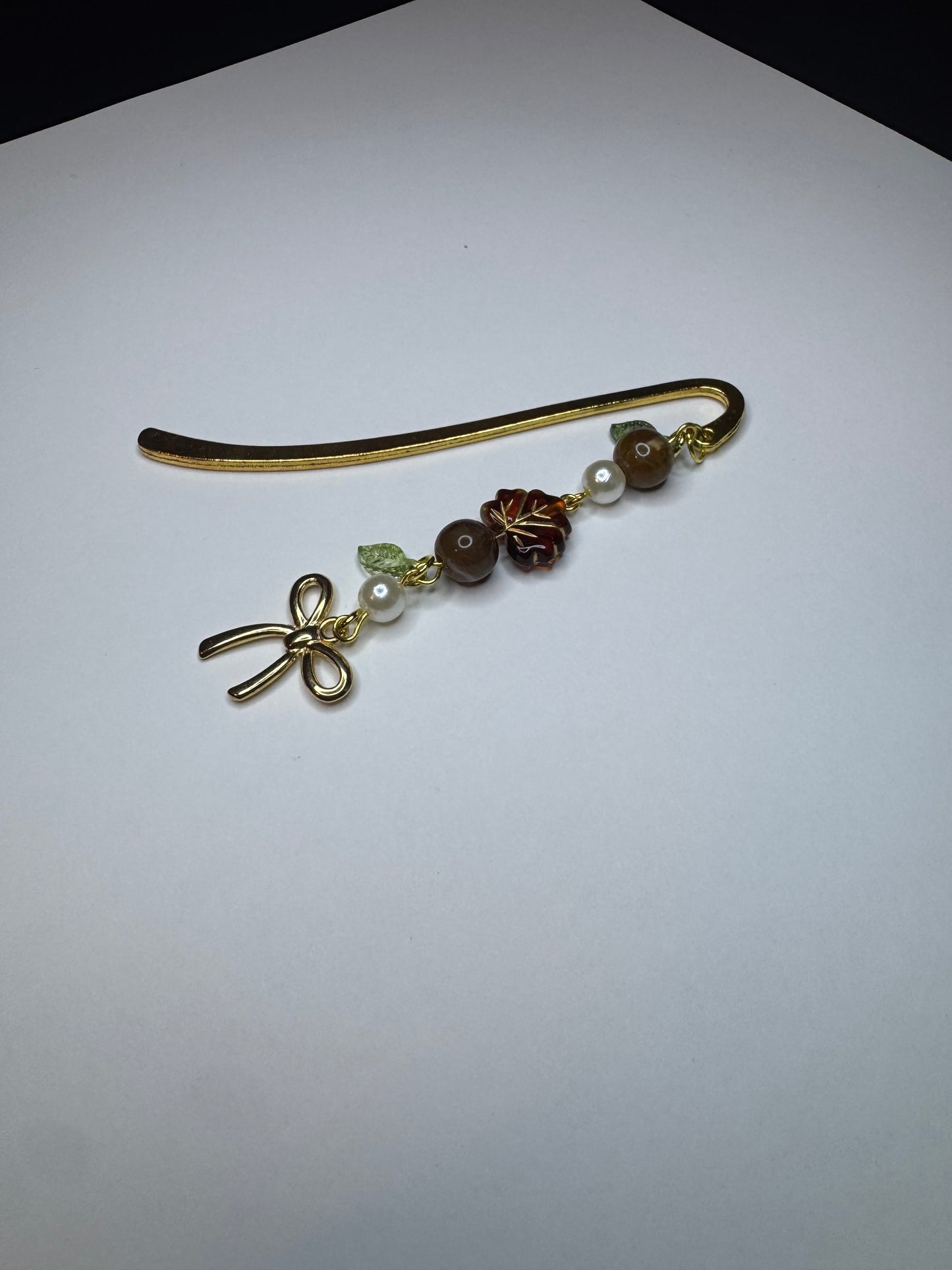 Fall Metal Bookmark ༄˖°.🍂.ೃ࿔*:･