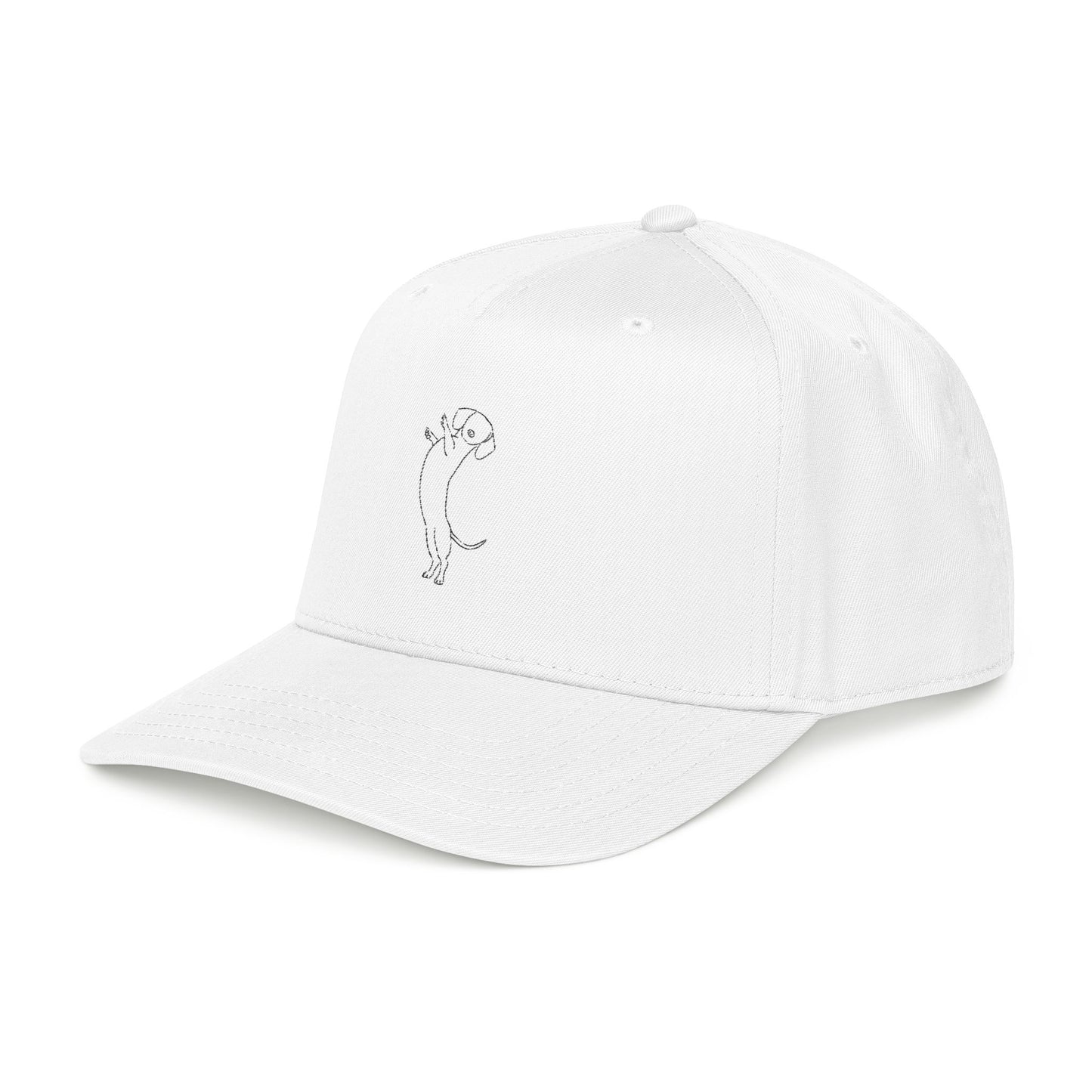 Dachshund Embroider Mid Profile Baseball Cap | Design 1