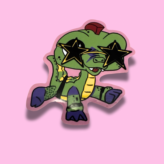 Monty Five Nights At Freddys LPS Custom Sticker