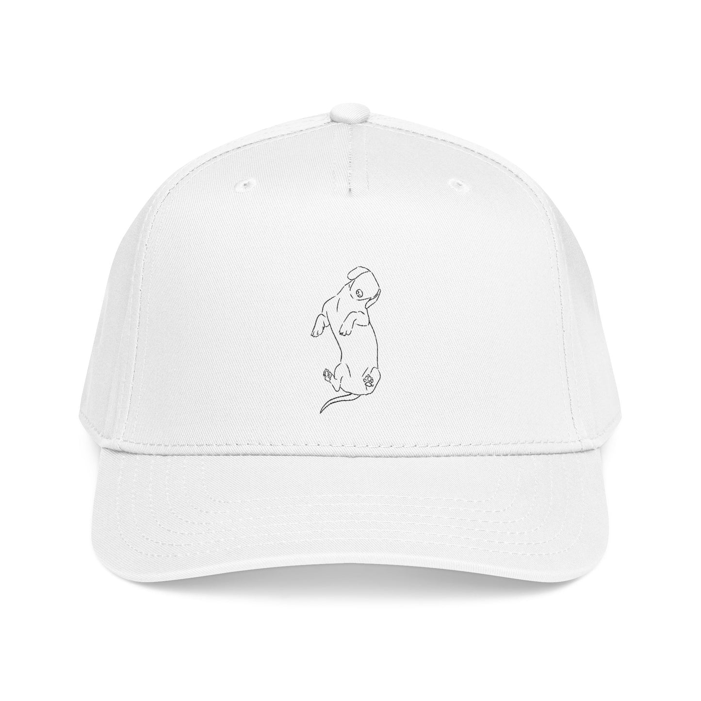Dachshund Embroider Mid Profile Baseball Cap | Design 2
