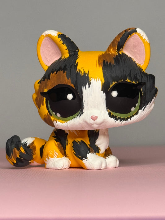 Calico Cat (Mom) LPS Custom